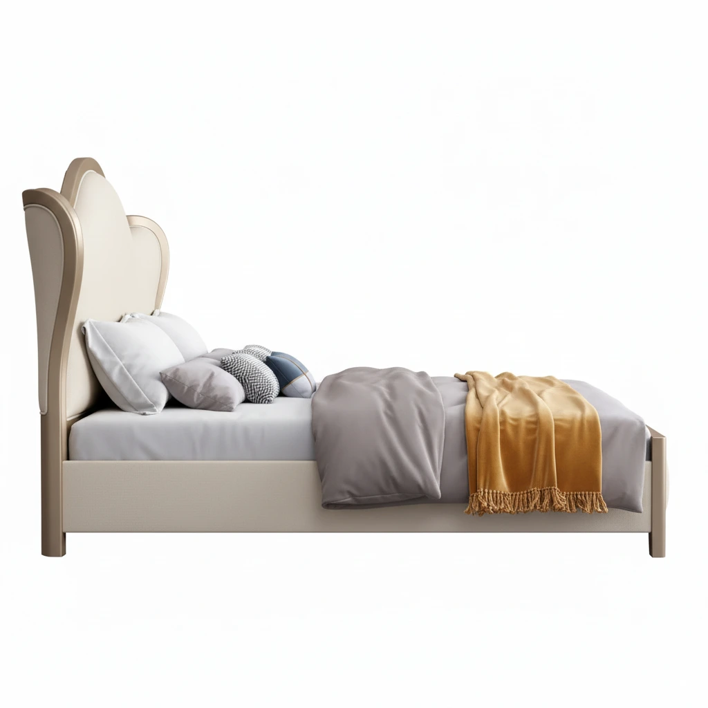 Generated Image September 20, 2025 - 1_21PM - Copy سرير لورانس كلاسيك - الصورة 2