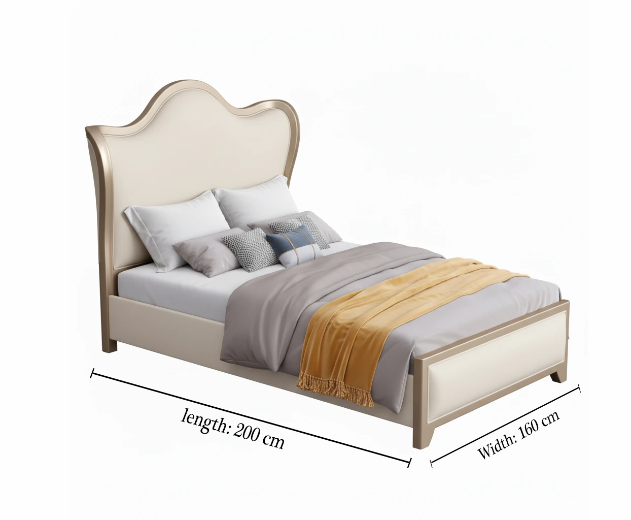 Generated Image September 20, 2025 - 1_22PM سرير لورانس كلاسيك - الصورة 4