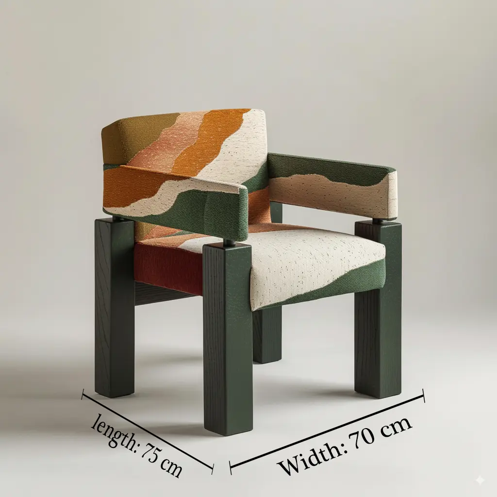 Generated Image September 21, 2025 - 4_20PM كرسي جنيف مودرن - الصورة 5