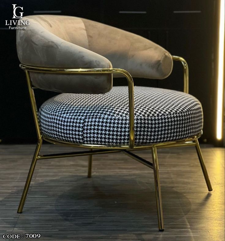 هيريتد كرسي جولد مودرن من ليفينج هيريتد كرسي جولد مودرن من ليفينج