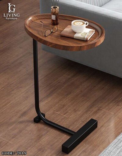 توري طاولة جانبية مودرن خشب طبيعي من Living