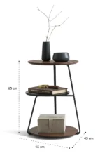 ⁦تيرا طاولة مودرن خشب طبيعي من Living⁩ - الصورة ⁦5⁩