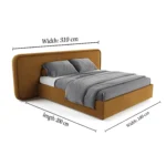 ليفانتا سرير مودرن