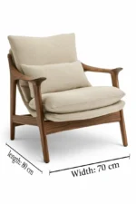 فـيـرنو كرسي مودرن - الصورة 5