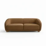 سمراء كنبة ليفينج بنية مودرن بتصميم مريح وأنيق - الصورة 5