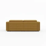 عنبر كنبة ليفينج ذهبية مودرن بتصميم هندسي فخم - الصورة 4