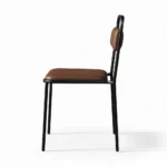 فيرتو كرسي معدني بني مودرن من ليفينج - الصورة 4