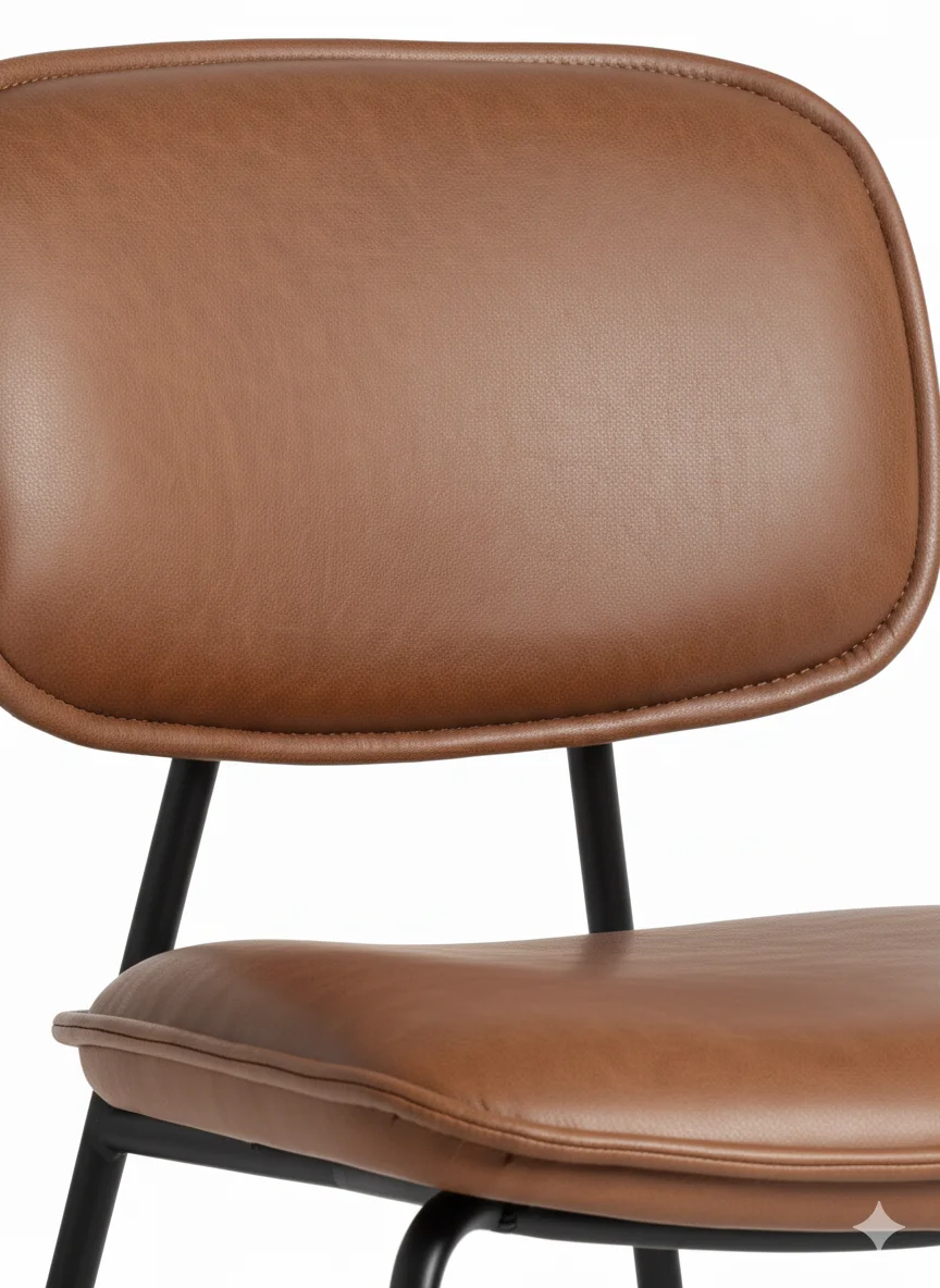 Generated Image September 28, 2025 - 2_37PM ميلانو كرسي مودرن بني من ليفينج - الصورة 3