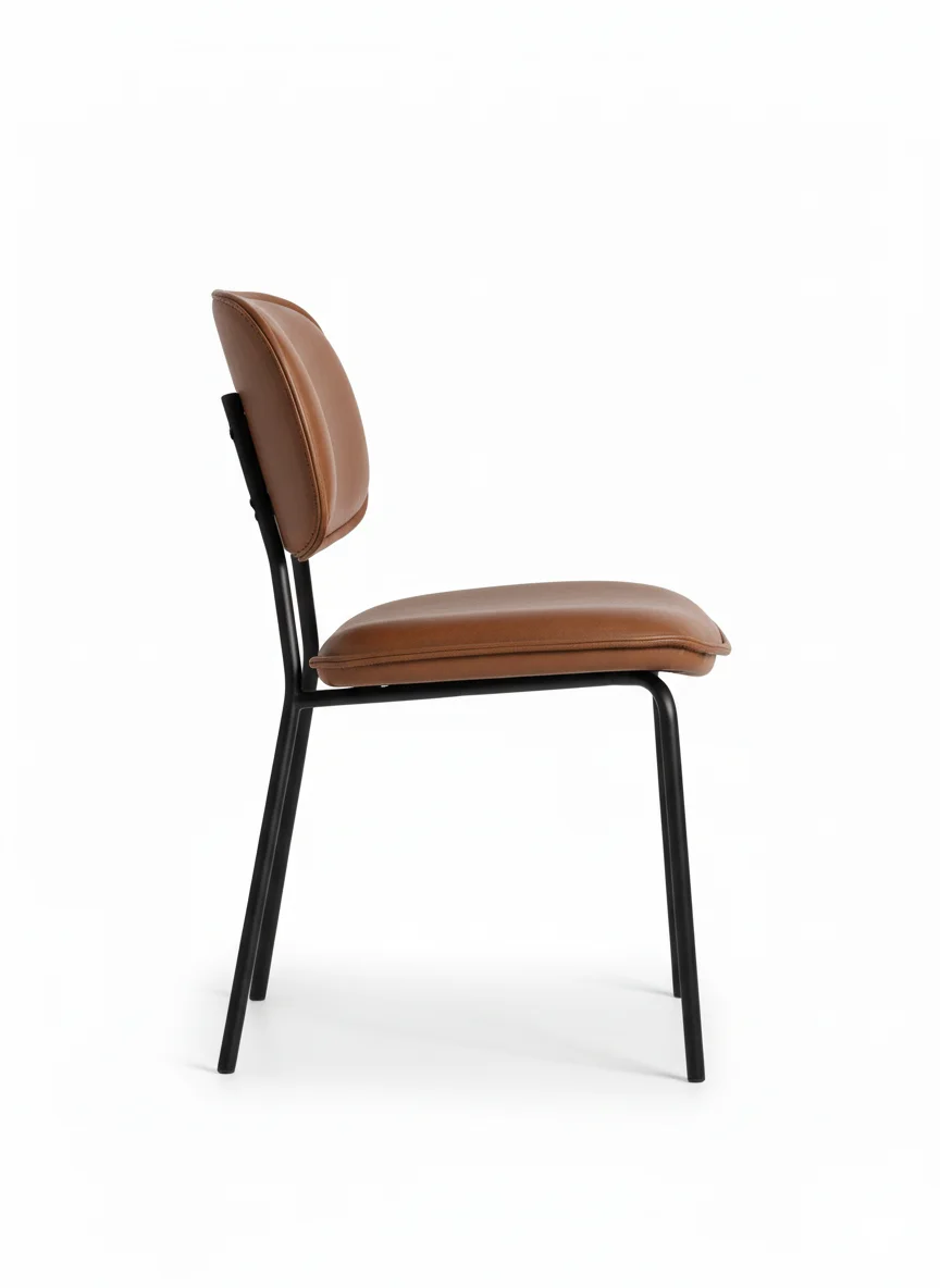 Generated Image September 28, 2025 - 2_41PM ميلانو كرسي مودرن بني من ليفينج - الصورة 4