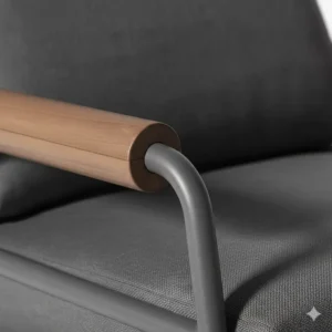 ⁦أندريا كرسي معدنى مودرن من ليفينج⁩ - الصورة ⁦2⁩