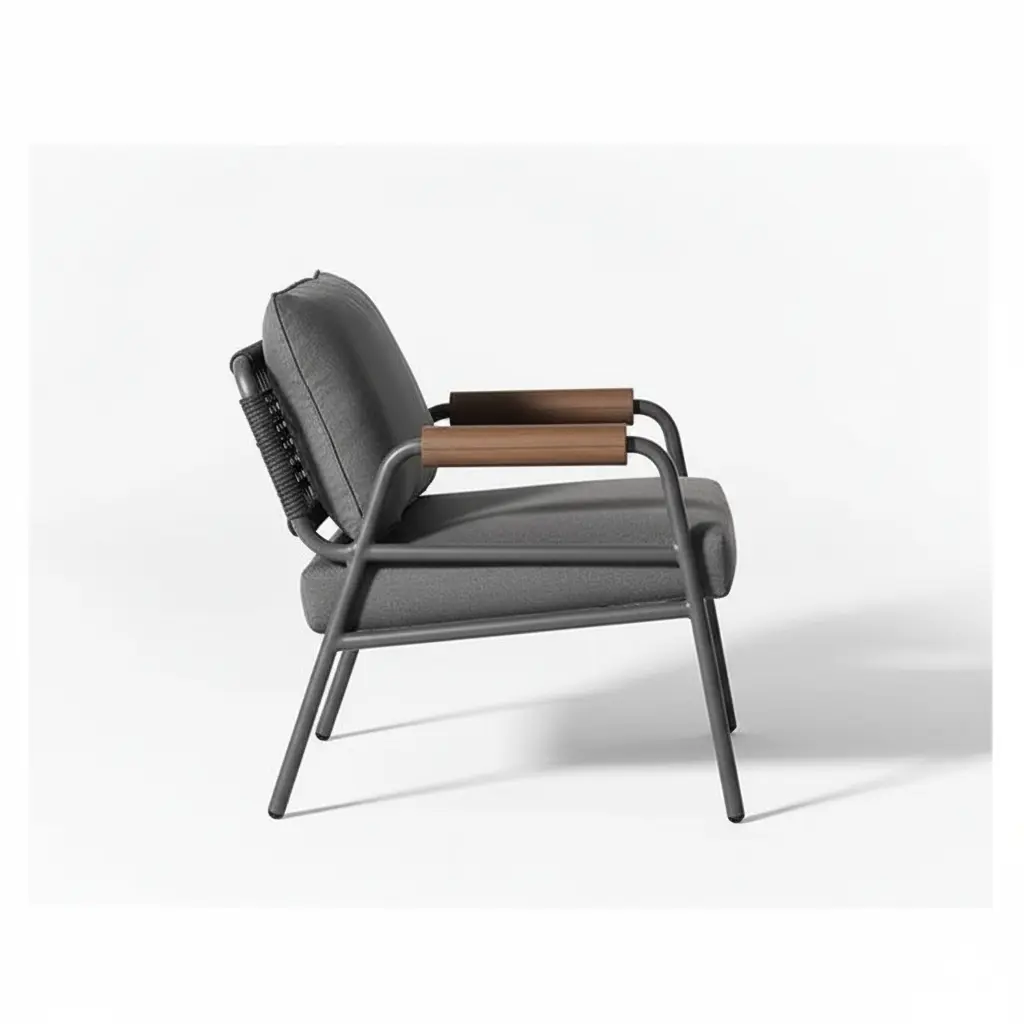 Generated Image September 28, 2025 - 4_20PM أندريا كرسي معدنى مودرن من ليفينج - الصورة 3