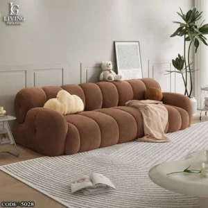 بنبون كنبة براون مودرن فوم ناعم بتصميم مريح
