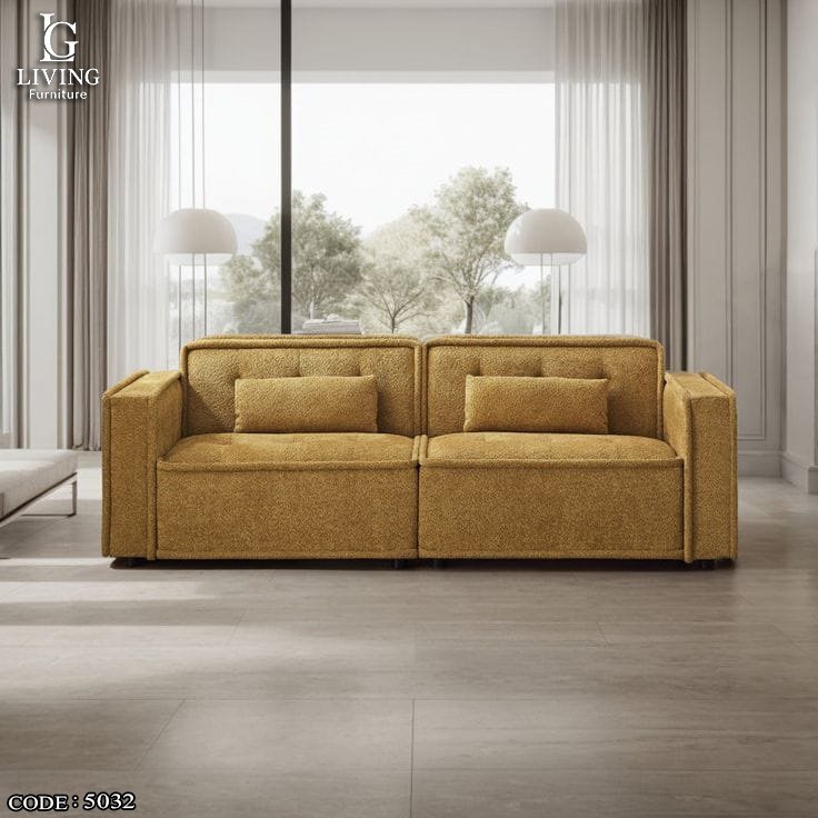 عنبركنبة ليفينج ذهبية مودرن بتصميم هندسي فخم عنبركنبة ليفينج ذهبية مودرن بتصميم هندسي فخم