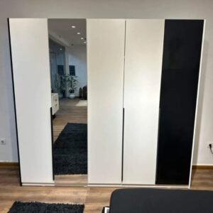 أفينا غرفة نوم ماستر مودرن أبيض وأسود من Living