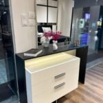 أفينا غرفة نوم ماستر مودرن أبيض وأسود من Living - الصورة 12