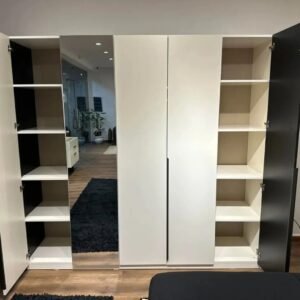 أفينا غرفة نوم ماستر مودرن أبيض وأسود من Living