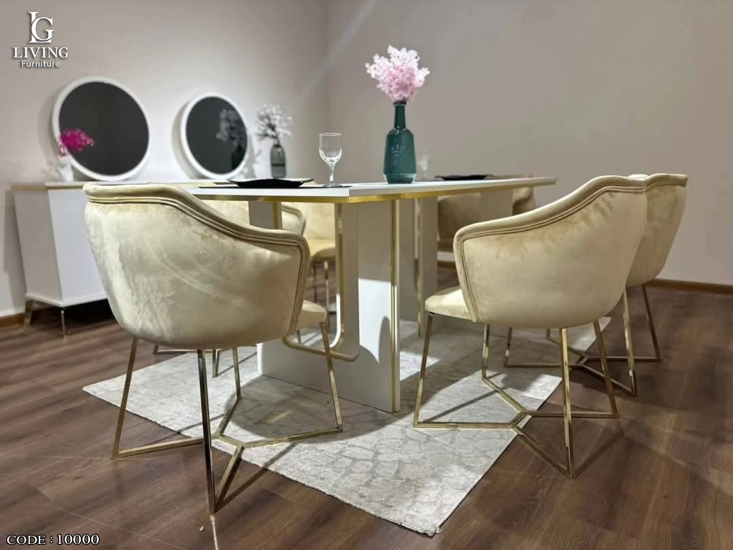 سفرة أڤا مودرن فخمة من Living (1) سفرة أڤا مودرن فخمة من Living