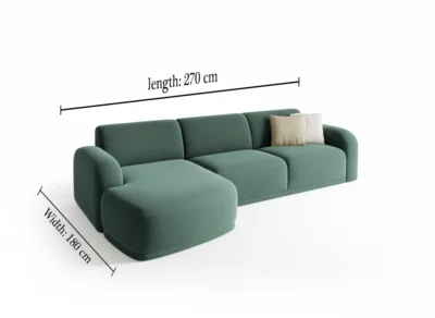 أوليفـا ركنة مودرن مريحة بتصميم ناعم