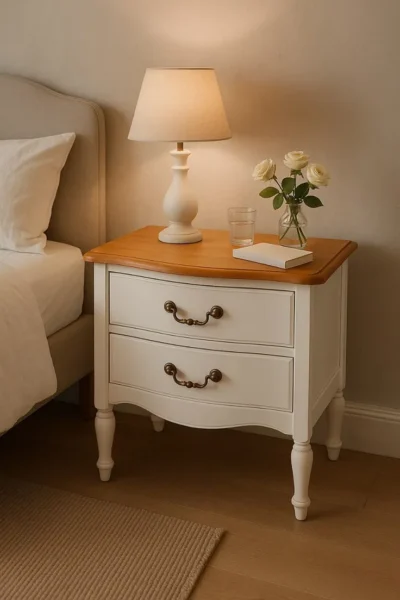 بيلاتو كومود جانبي كلاسيك بخطوط ناعمة