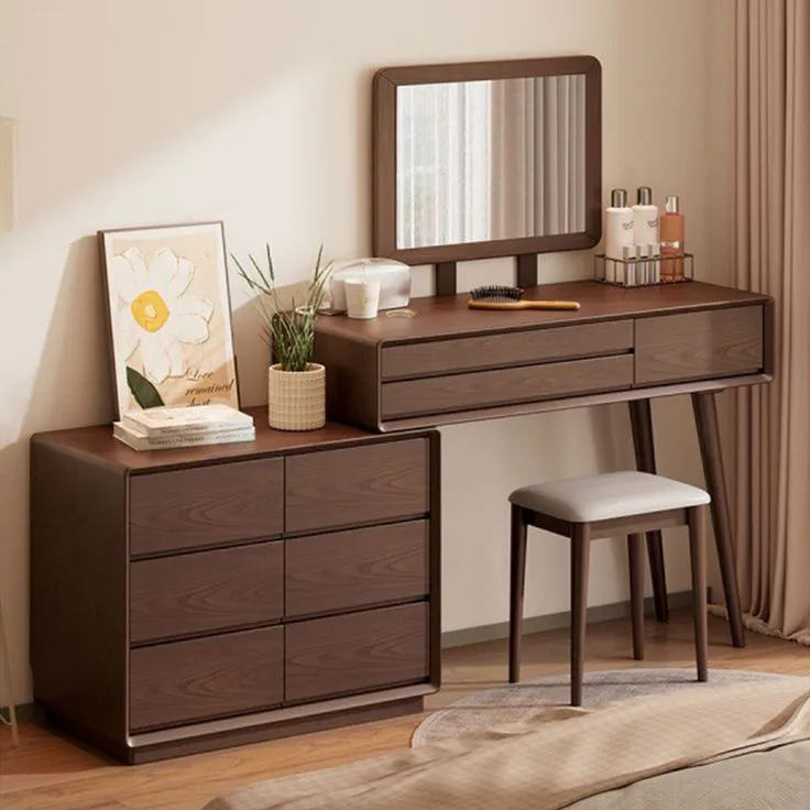 WhatsApp (3) أورلا تسريحة خشبية متعددة الأدراج بتصميم عصري