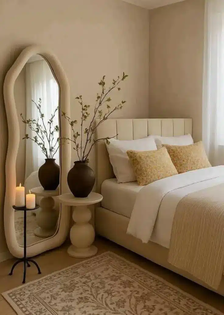 زويتا مرايا أرضية بتصميم منحني زويتا مرايا أرضية بتصميم منحني