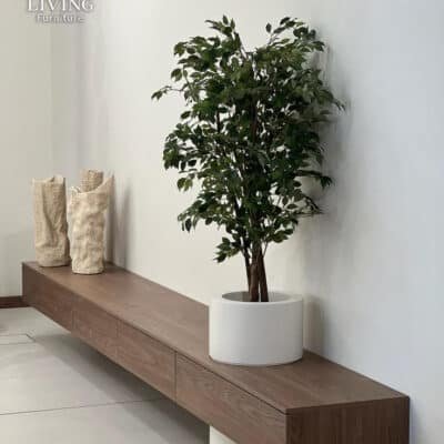 ايفانكا وحدة تلفزيون مودرن خشبي طبيعي