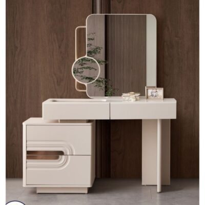 ألبــاتو تسريحة مودرن بتصميم هندسي ولمسة معدنية فاخرة