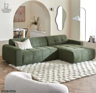 ركنة إليجانزا مودرن باللون الأخضر الزمردي