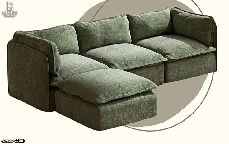 أفيونا ركنة ليفينج مودرن خضراء بطراز تركي فاخر ومريح أفيونا ركنة ليفينج مودرن خضراء بطراز تركي فاخر ومريح