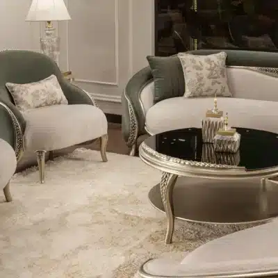 أورلينو صالون كلاسيك فاخر بلمسة ملكية