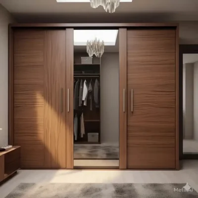 أورين زا مودرن خزانة سحاب بمرآة