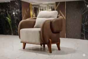 مونتارا انتريه مودرن بخامات جلد وقماش