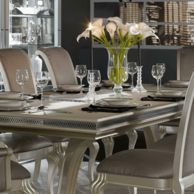 إليترا سفرة طعام كلاسيك فاخرة لعشاق الذوق الملكي