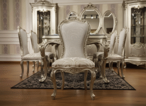 ⁦إليورا سفرة طعام كلاسيك ملكية لعشاق الفخامة⁩ - الصورة ⁦4⁩